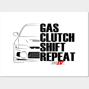 Lancer Evolution 4 Posters and Art